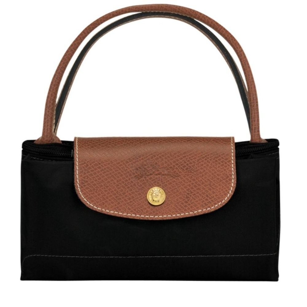 Authentic LONGCHAMP Le Pliage Small Black Tote - Picture 4 of 8